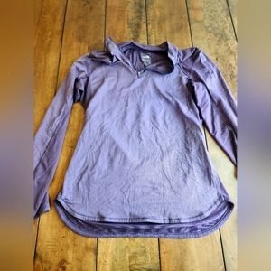 Northface Purple 1/4 Zip